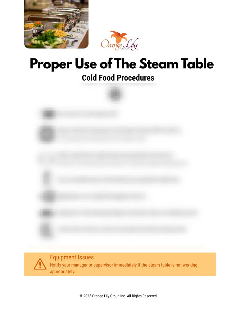 Proper Use of The Steam Table